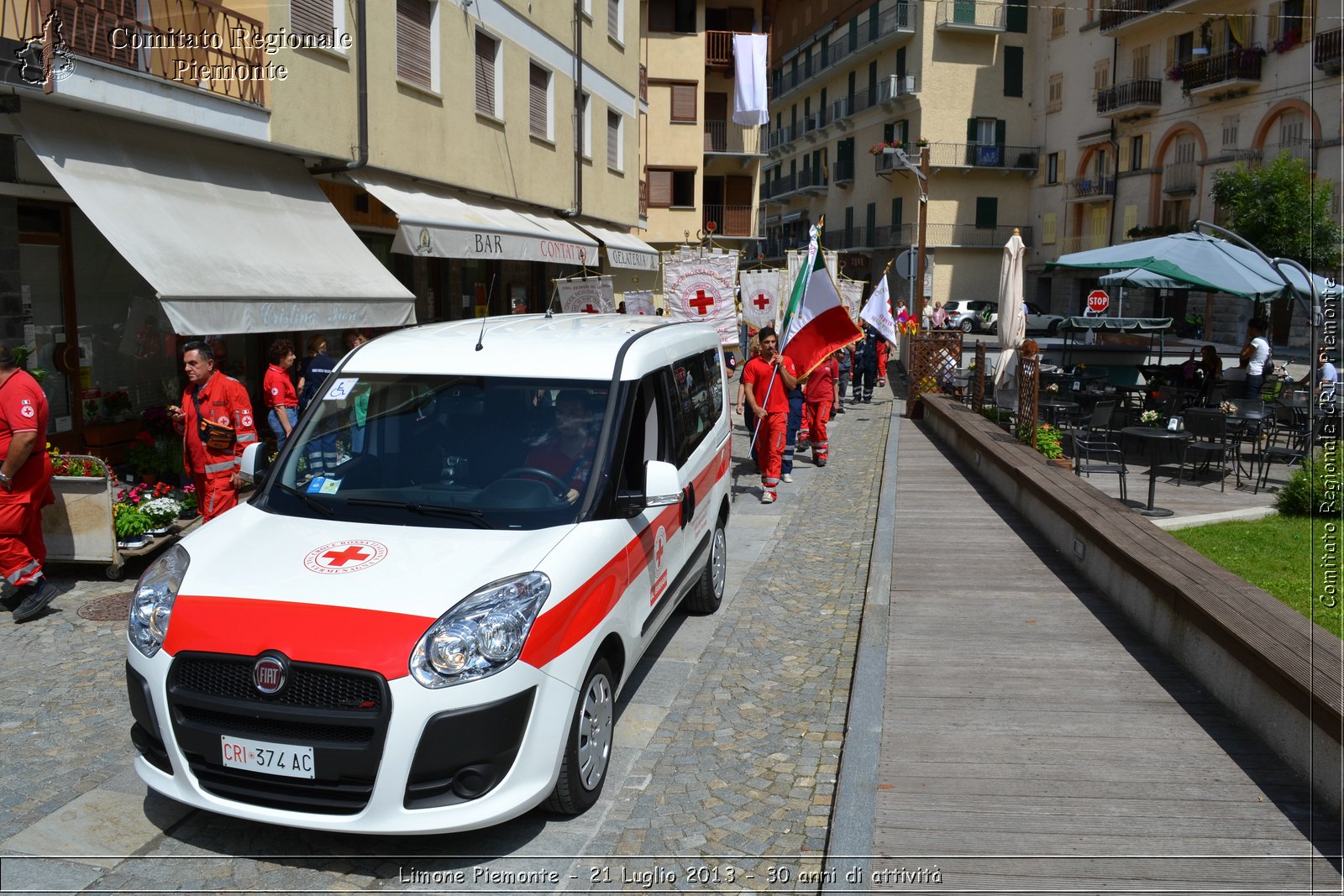 Limone Piemonte - 21 Luglio 2013 - 30 anni di attivit - Croce Rossa Italiana - Comitato Regionale del Piemonte