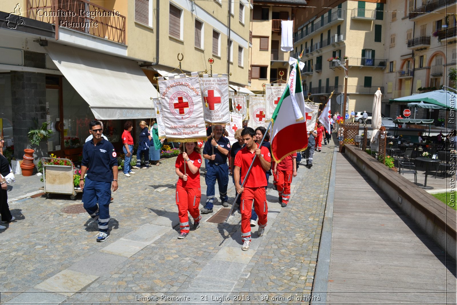 Limone Piemonte - 21 Luglio 2013 - 30 anni di attivit - Croce Rossa Italiana - Comitato Regionale del Piemonte