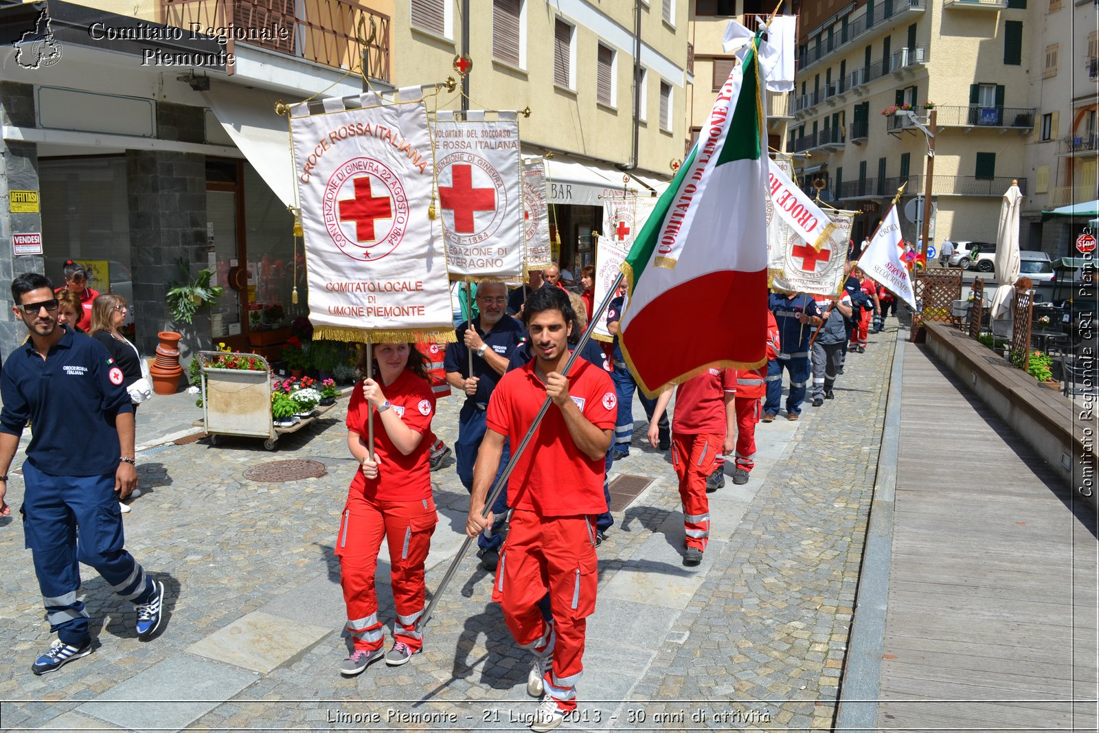 Limone Piemonte - 21 Luglio 2013 - 30 anni di attivit - Croce Rossa Italiana - Comitato Regionale del Piemonte