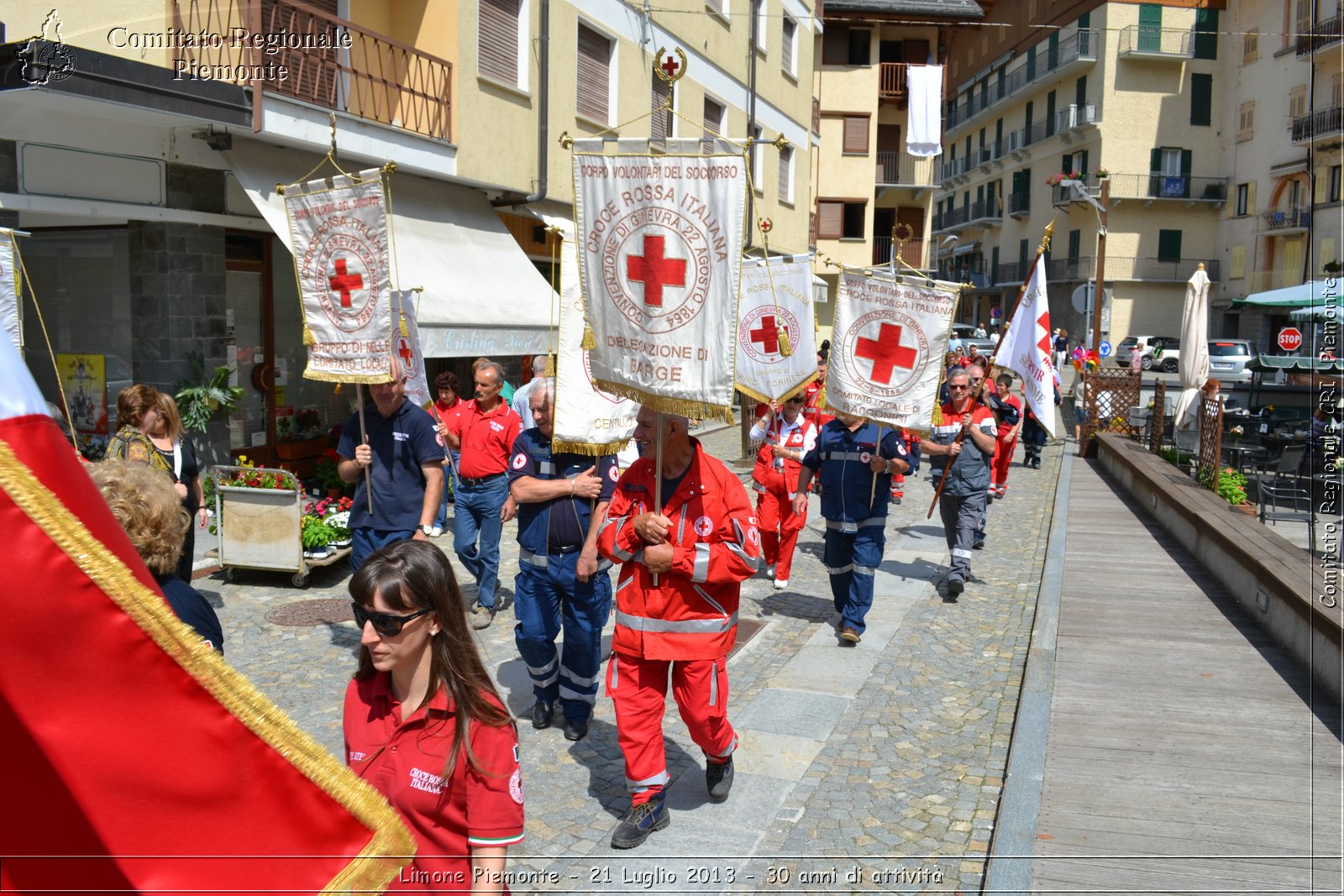 Limone Piemonte - 21 Luglio 2013 - 30 anni di attivit - Croce Rossa Italiana - Comitato Regionale del Piemonte