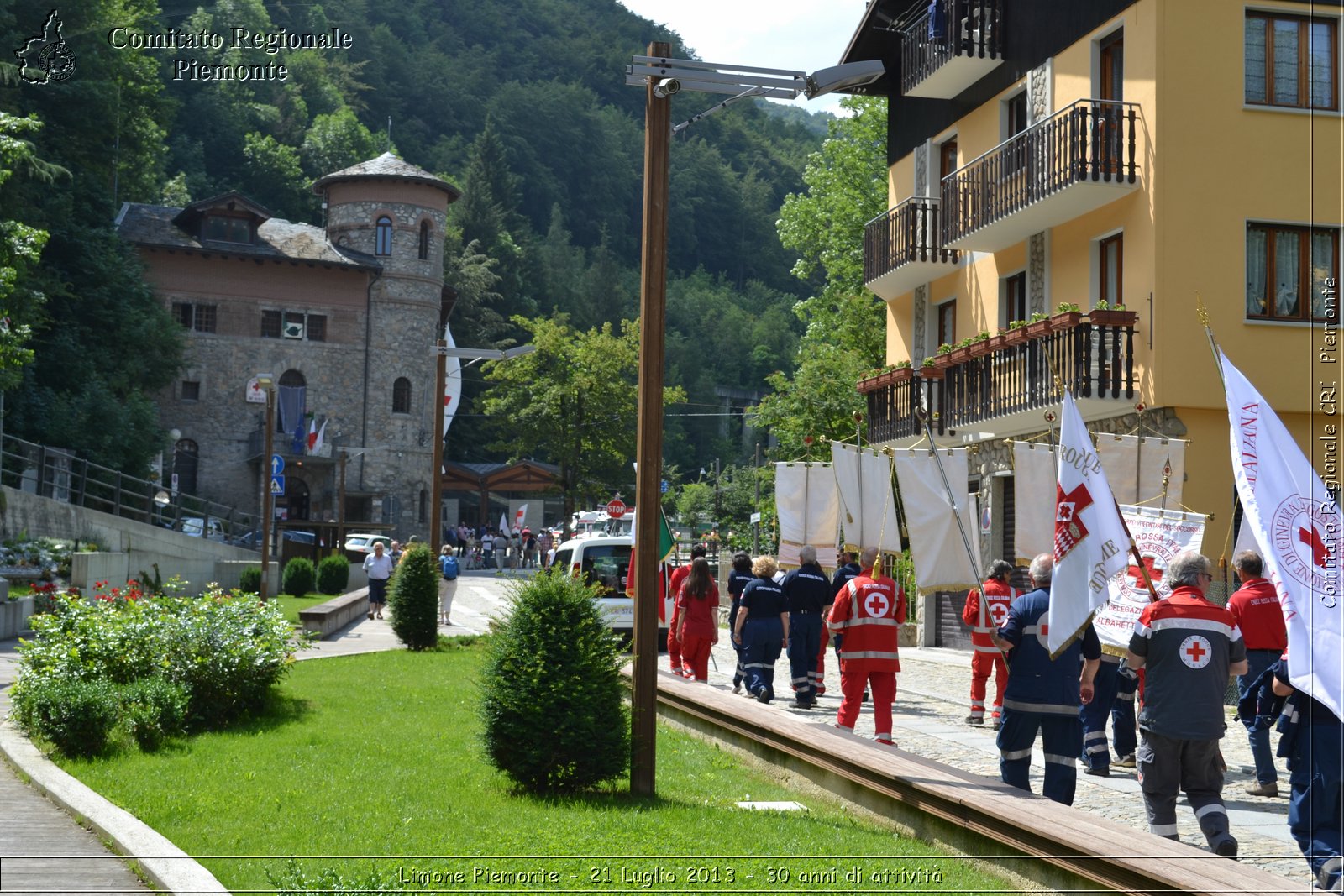 Limone Piemonte - 21 Luglio 2013 - 30 anni di attivit - Croce Rossa Italiana - Comitato Regionale del Piemonte