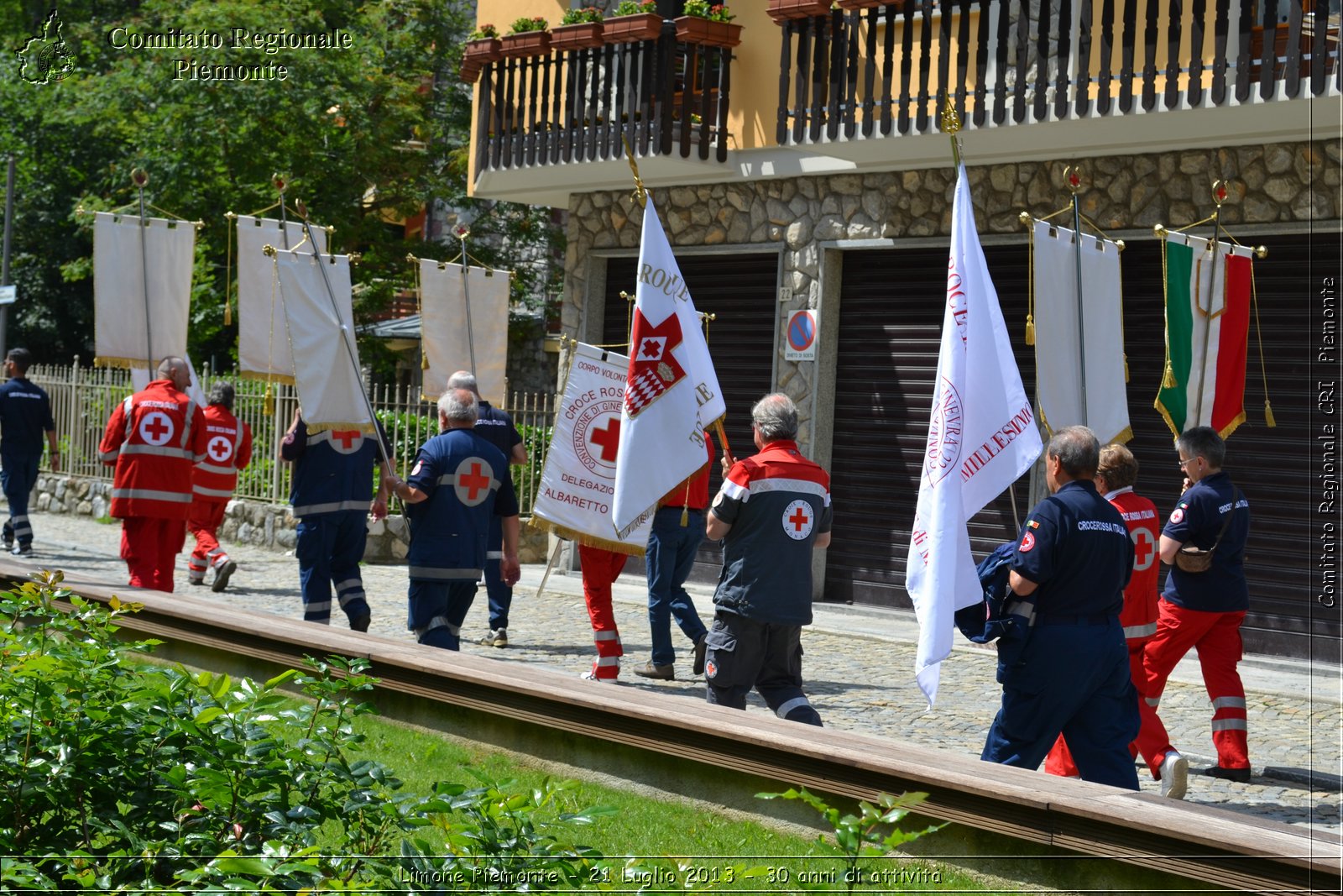 Limone Piemonte - 21 Luglio 2013 - 30 anni di attivit - Croce Rossa Italiana - Comitato Regionale del Piemonte