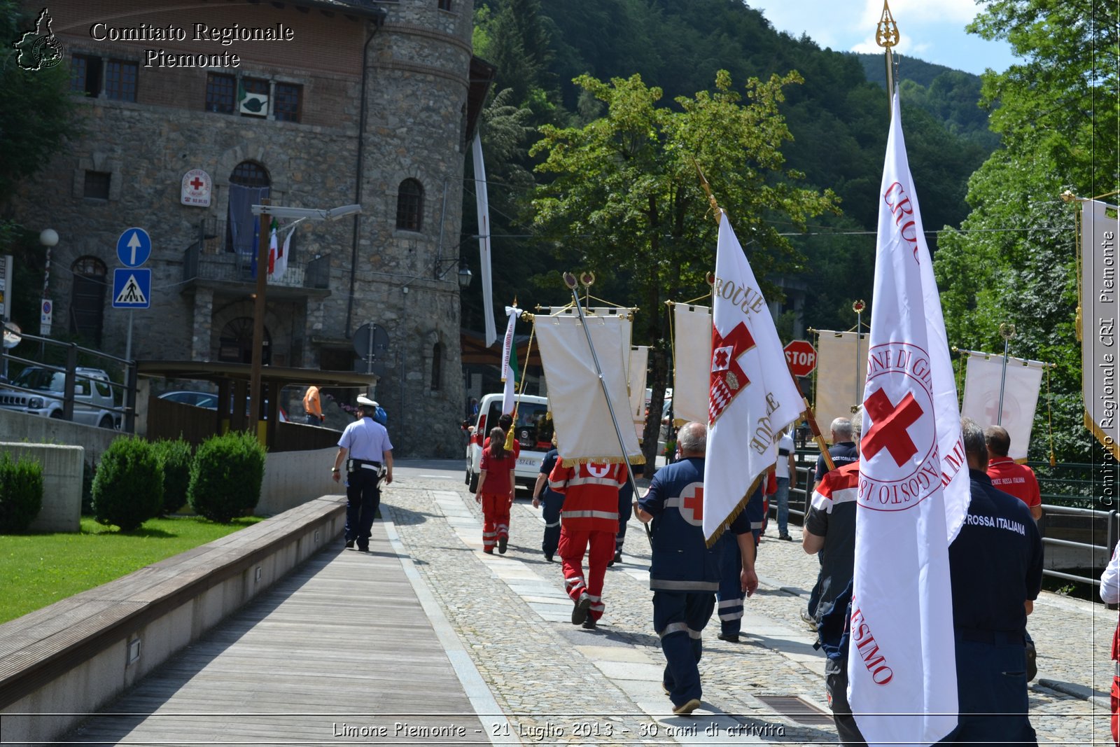 Limone Piemonte - 21 Luglio 2013 - 30 anni di attivit - Croce Rossa Italiana - Comitato Regionale del Piemonte