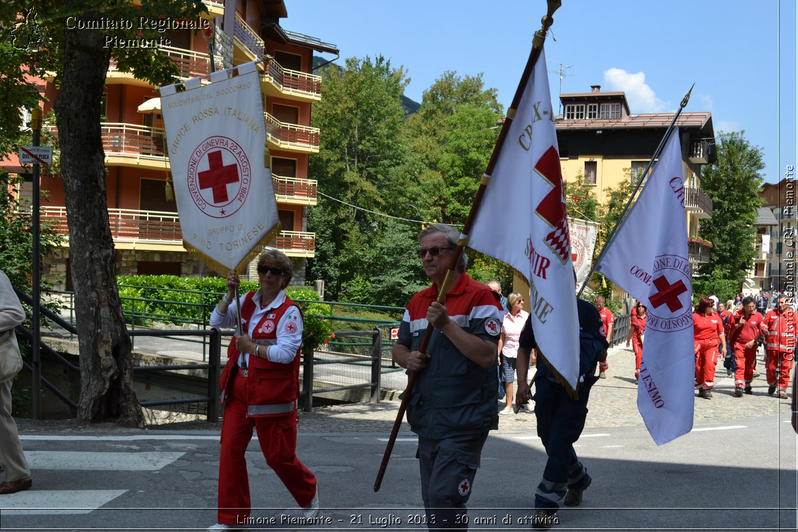 Limone Piemonte - 21 Luglio 2013 - 30 anni di attivit - Croce Rossa Italiana - Comitato Regionale del Piemonte