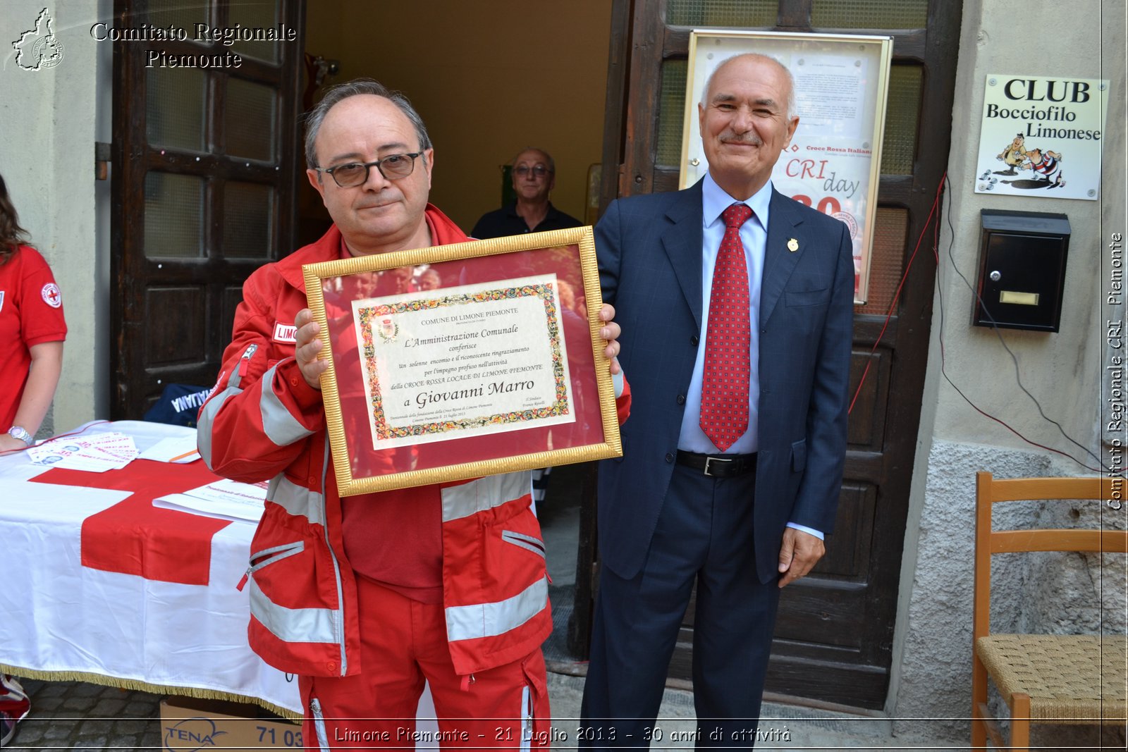 Limone Piemonte - 21 Luglio 2013 - 30 anni di attivit - Croce Rossa Italiana - Comitato Regionale del Piemonte