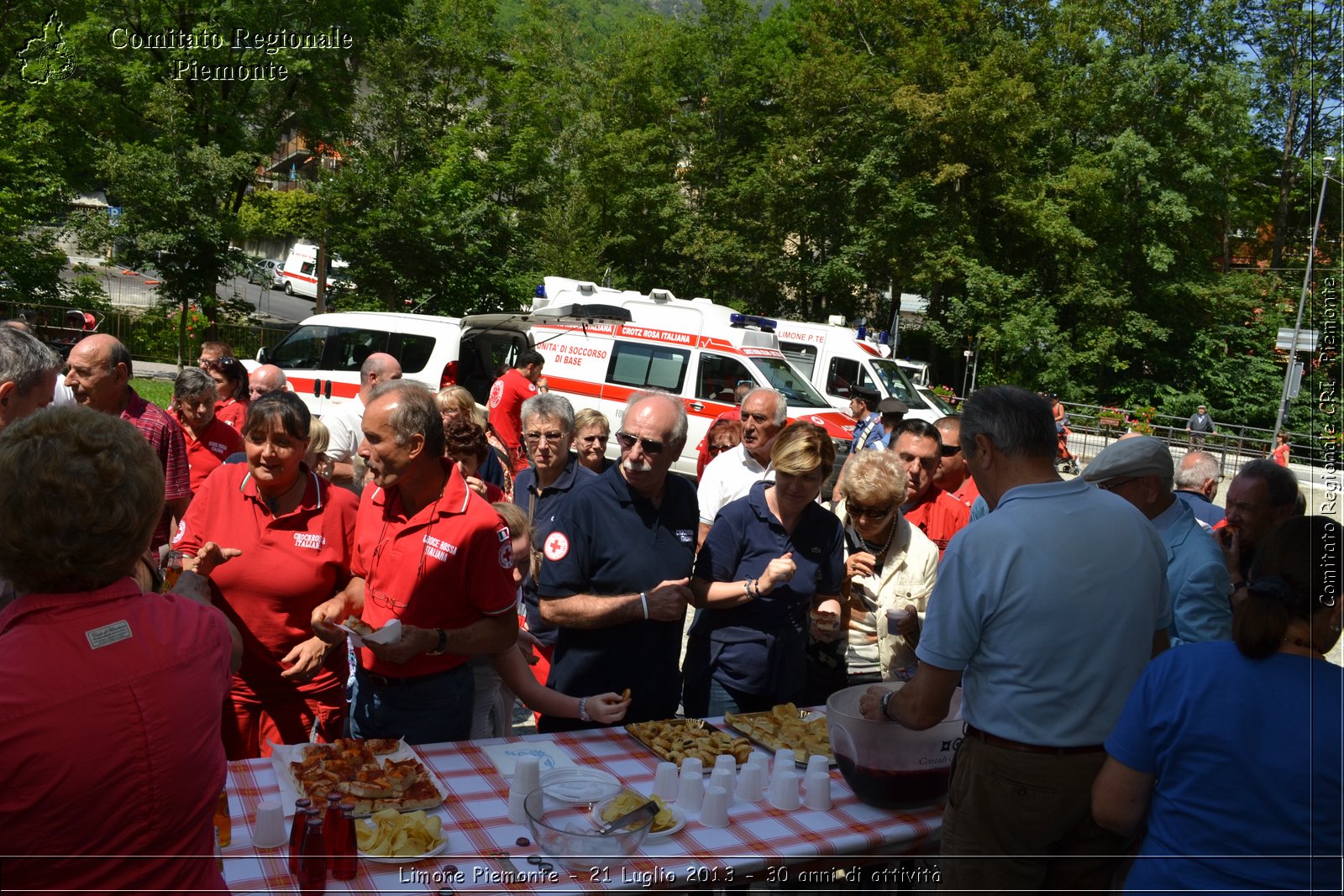 Limone Piemonte - 21 Luglio 2013 - 30 anni di attivit - Croce Rossa Italiana - Comitato Regionale del Piemonte