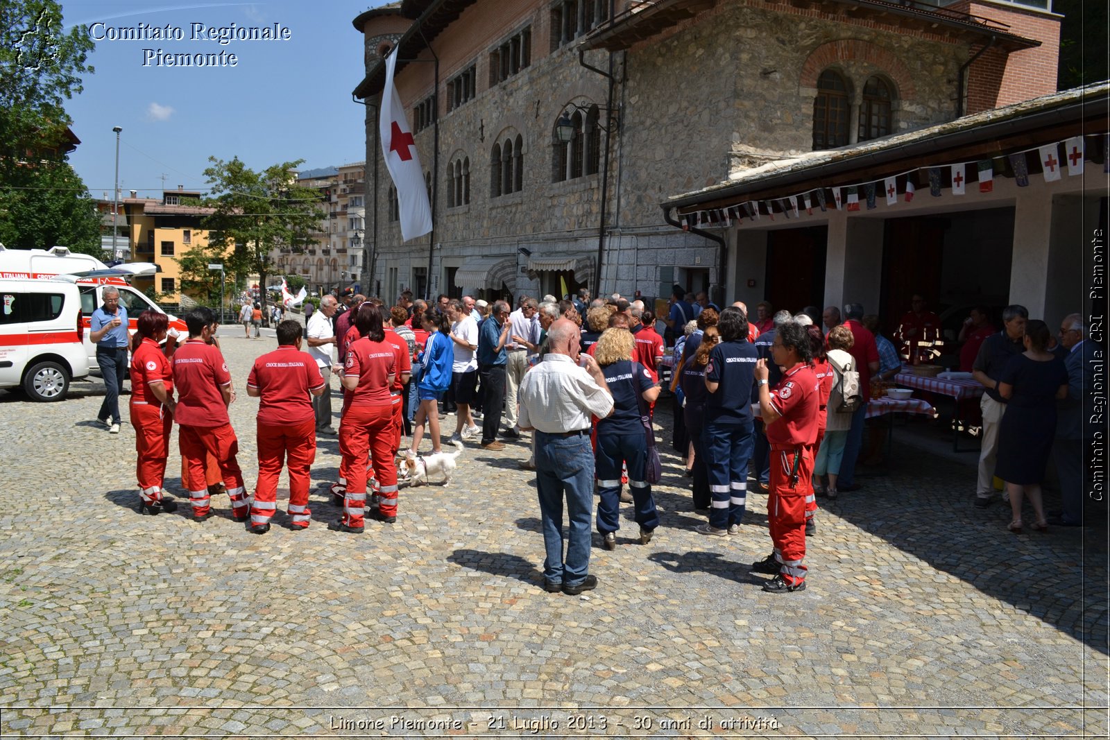 Limone Piemonte - 21 Luglio 2013 - 30 anni di attivit - Croce Rossa Italiana - Comitato Regionale del Piemonte