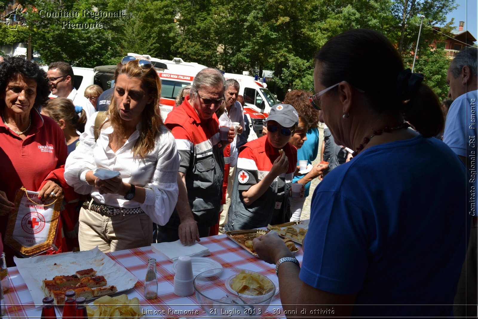 Limone Piemonte - 21 Luglio 2013 - 30 anni di attivit - Croce Rossa Italiana - Comitato Regionale del Piemonte