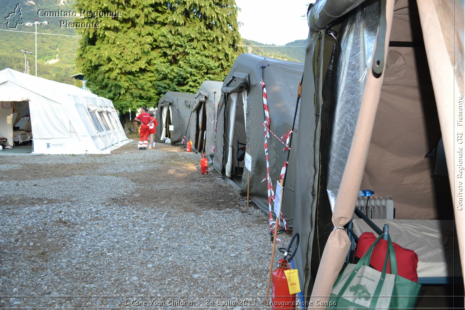 I Care Your Children - 24 Luglio 2013 - Inaugurazione Campo - Croce Rossa Italiana - Comitato Regionale del Piemonte