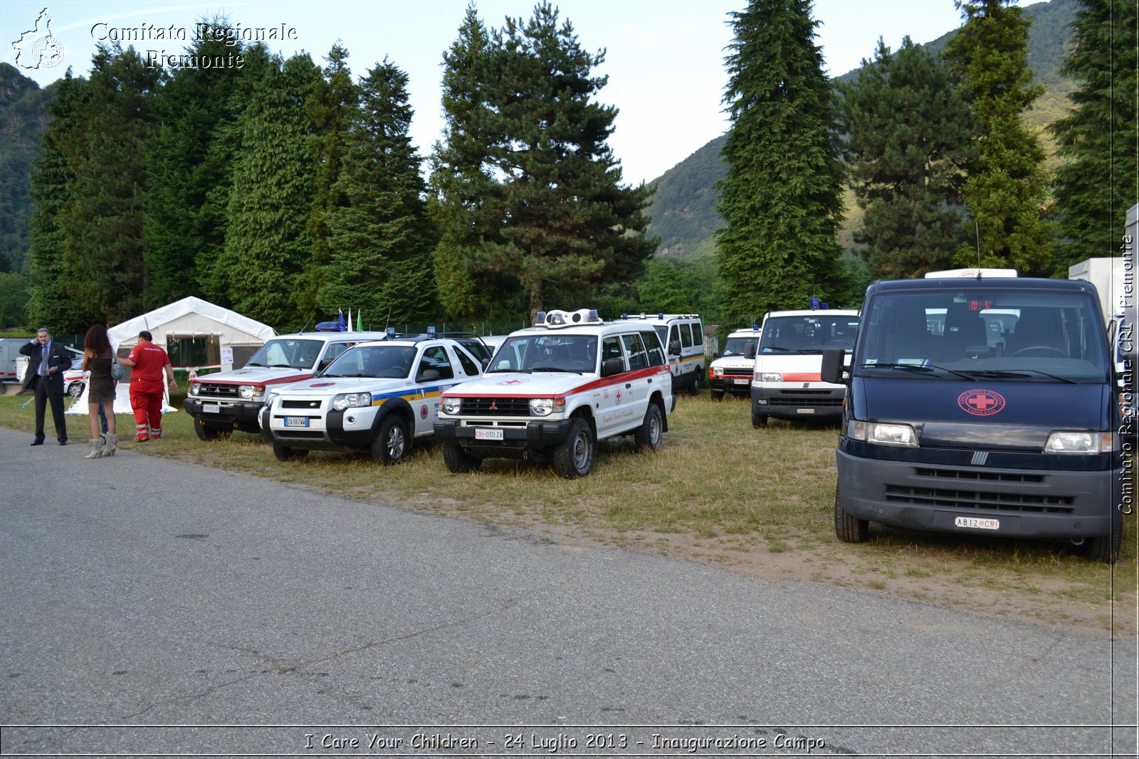 I Care Your Children - 24 Luglio 2013 - Inaugurazione Campo - Croce Rossa Italiana - Comitato Regionale del Piemonte