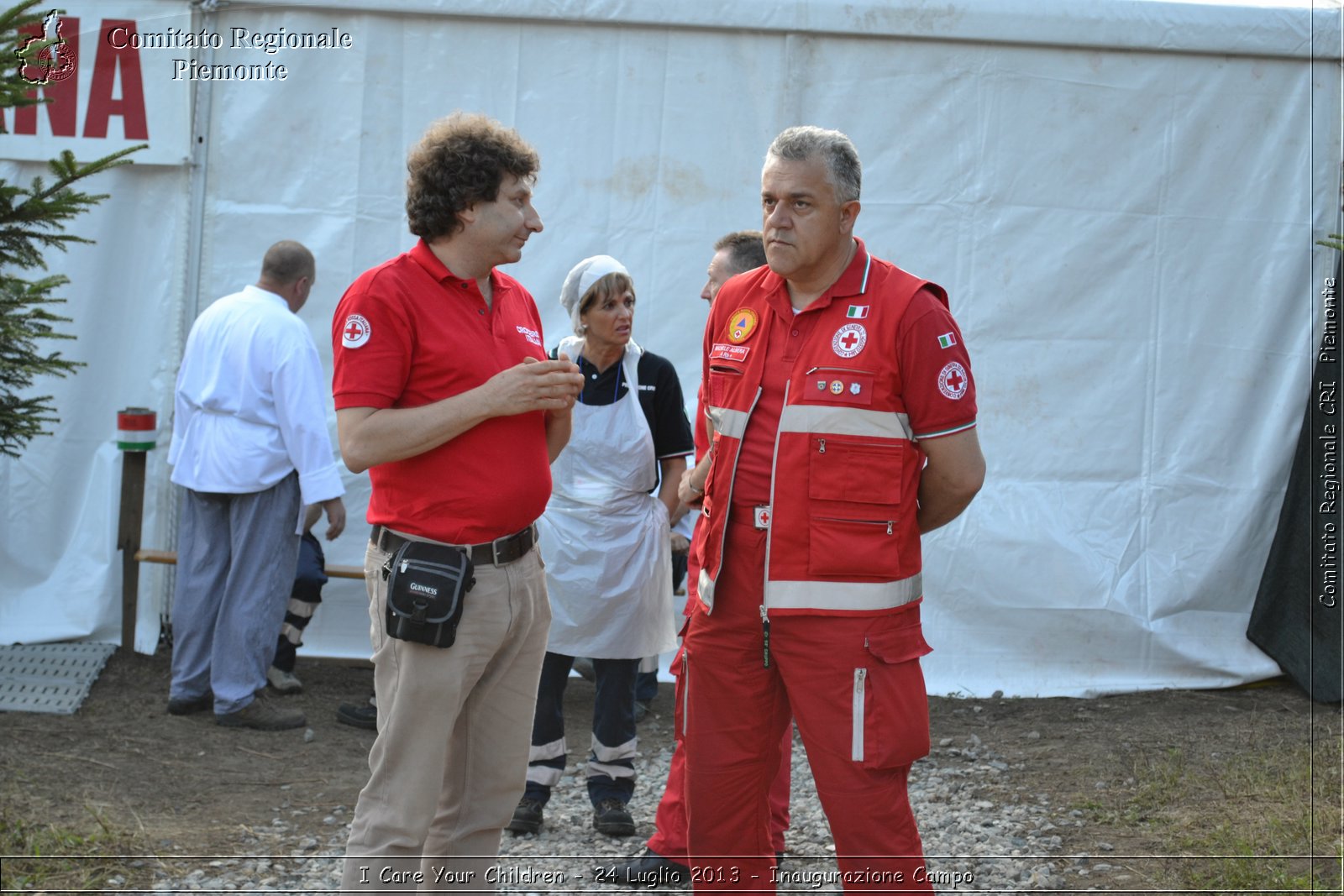 I Care Your Children - 24 Luglio 2013 - Inaugurazione Campo - Croce Rossa Italiana - Comitato Regionale del Piemonte