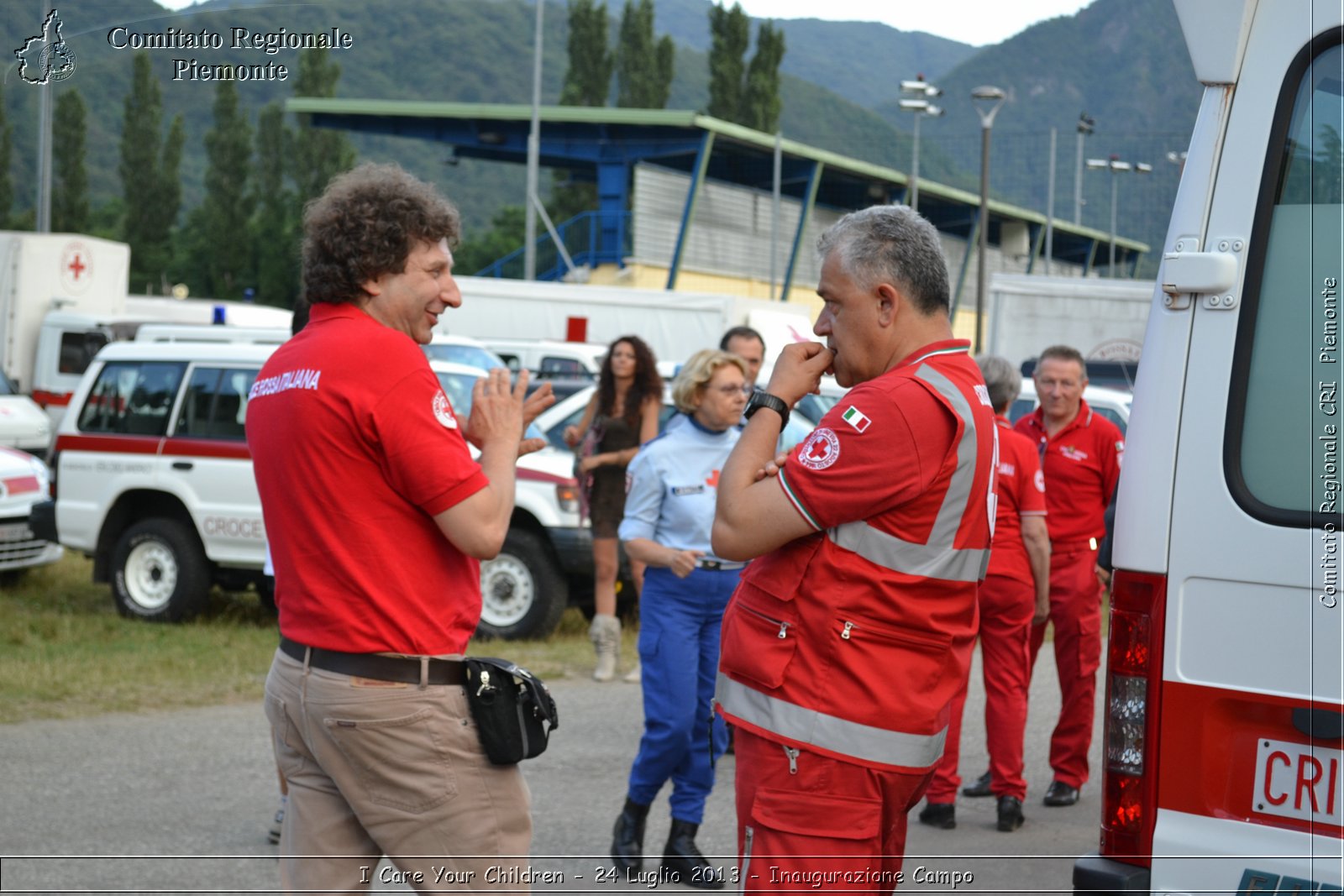 I Care Your Children - 24 Luglio 2013 - Inaugurazione Campo - Croce Rossa Italiana - Comitato Regionale del Piemonte