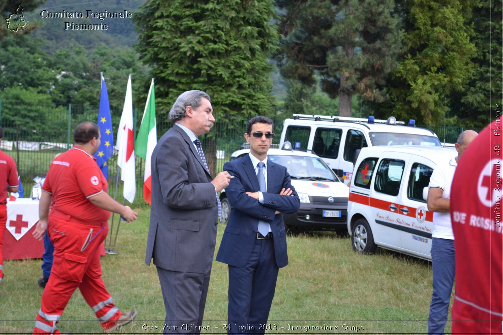 I Care Your Children - 24 Luglio 2013 - Inaugurazione Campo - Croce Rossa Italiana - Comitato Regionale del Piemonte