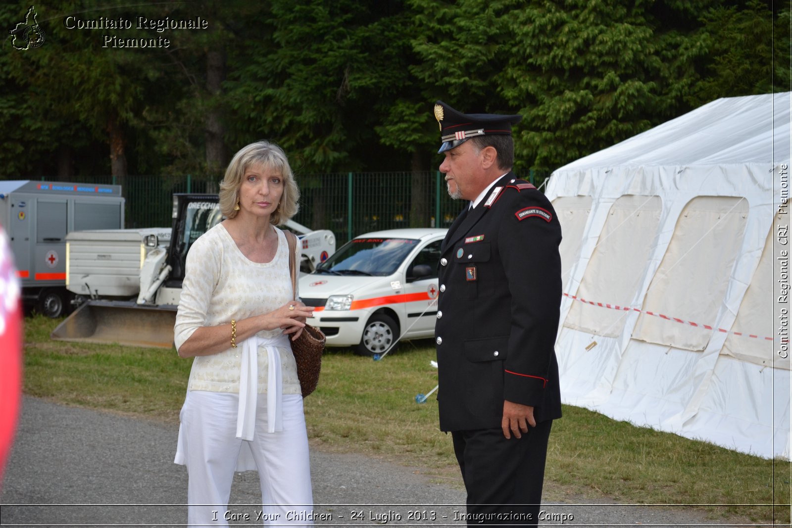 I Care Your Children - 24 Luglio 2013 - Inaugurazione Campo - Croce Rossa Italiana - Comitato Regionale del Piemonte