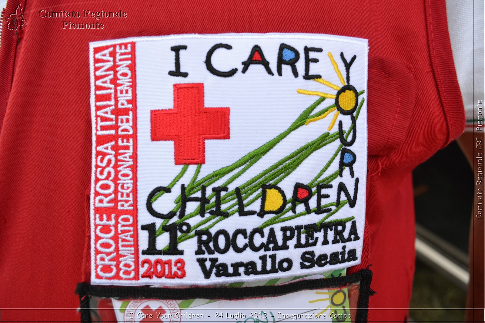 I Care Your Children - 24 Luglio 2013 - Inaugurazione Campo - Croce Rossa Italiana - Comitato Regionale del Piemonte