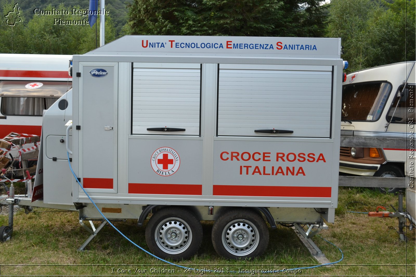 I Care Your Children - 24 Luglio 2013 - Inaugurazione Campo - Croce Rossa Italiana - Comitato Regionale del Piemonte