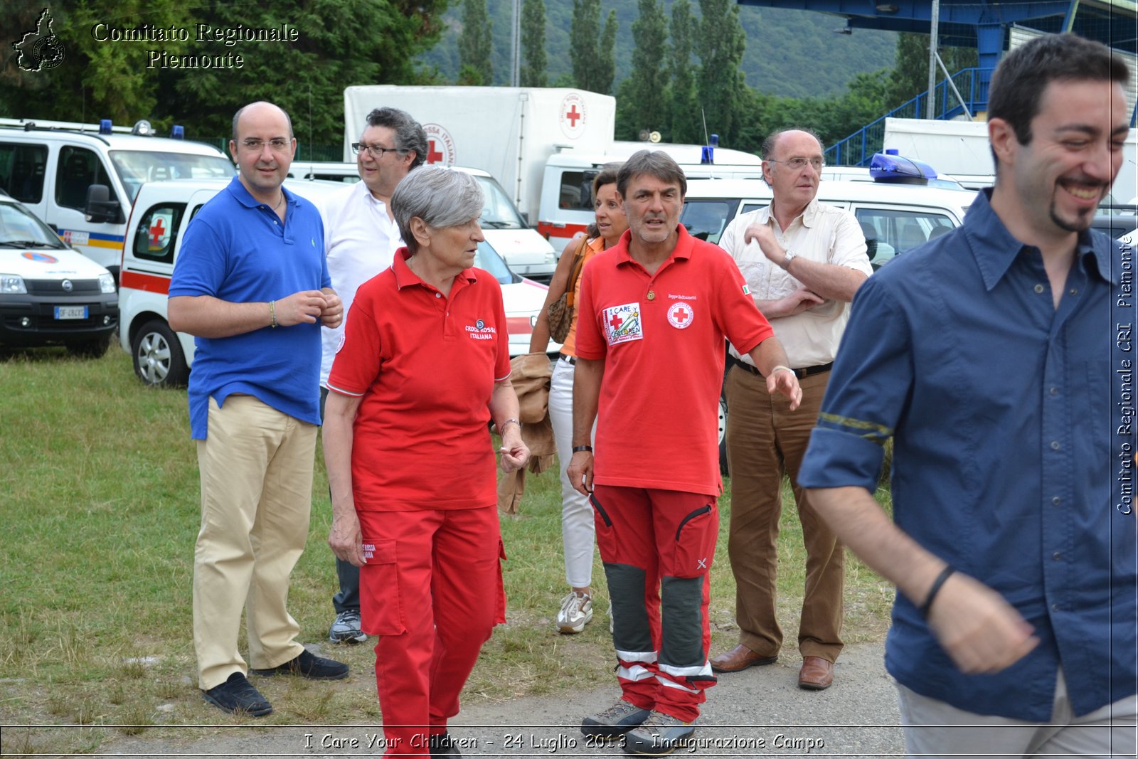 I Care Your Children - 24 Luglio 2013 - Inaugurazione Campo - Croce Rossa Italiana - Comitato Regionale del Piemonte