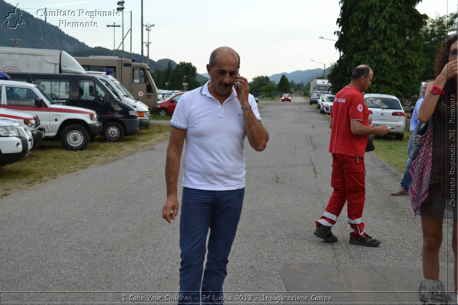 I Care Your Children - 24 Luglio 2013 - Inaugurazione Campo - Croce Rossa Italiana - Comitato Regionale del Piemonte