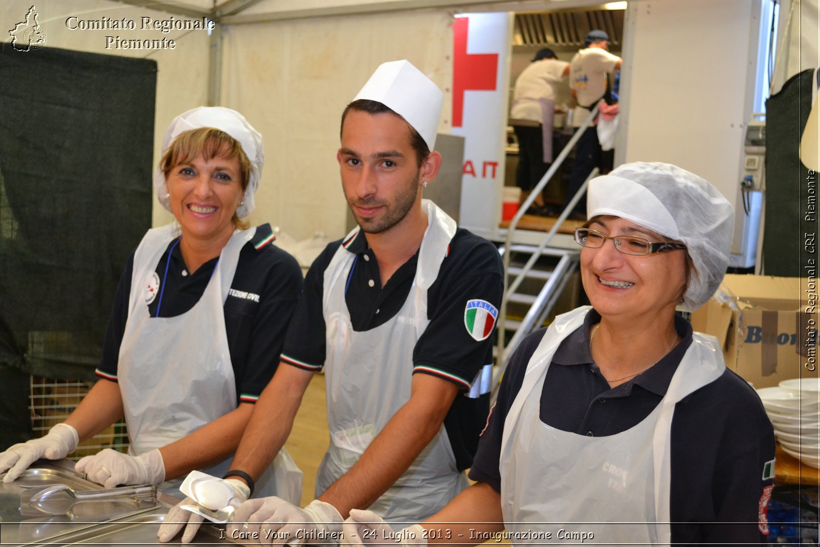 I Care Your Children - 24 Luglio 2013 - Inaugurazione Campo - Croce Rossa Italiana - Comitato Regionale del Piemonte