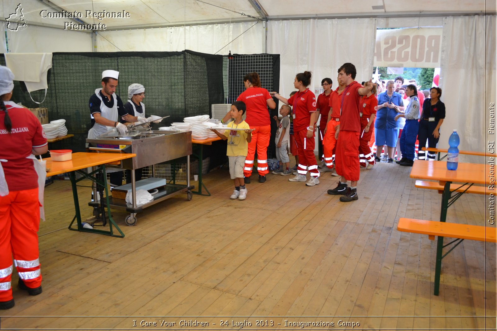 I Care Your Children - 24 Luglio 2013 - Inaugurazione Campo - Croce Rossa Italiana - Comitato Regionale del Piemonte