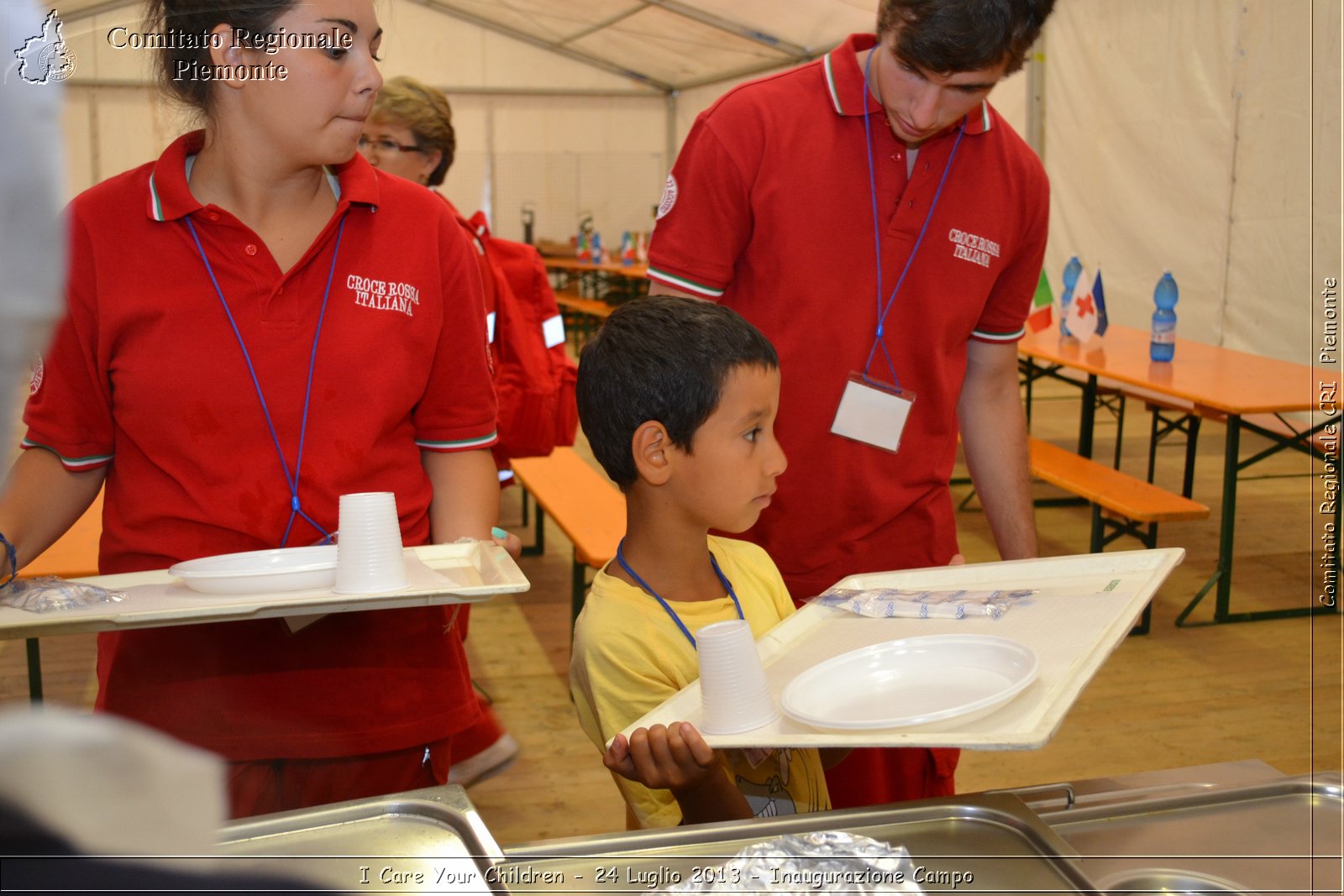 I Care Your Children - 24 Luglio 2013 - Inaugurazione Campo - Croce Rossa Italiana - Comitato Regionale del Piemonte