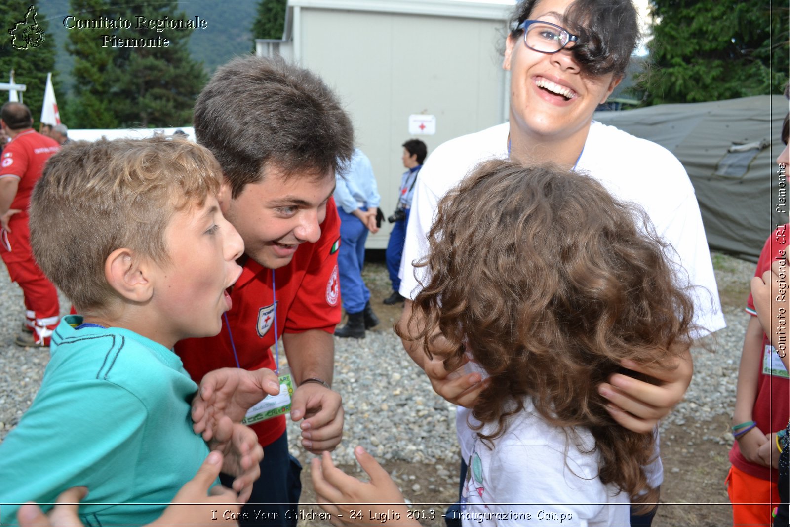 I Care Your Children - 24 Luglio 2013 - Inaugurazione Campo - Croce Rossa Italiana - Comitato Regionale del Piemonte