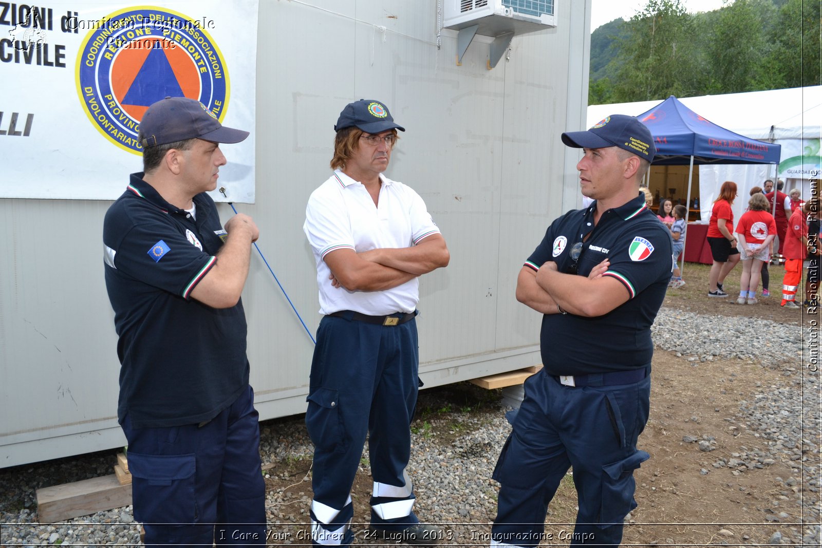 I Care Your Children - 24 Luglio 2013 - Inaugurazione Campo - Croce Rossa Italiana - Comitato Regionale del Piemonte