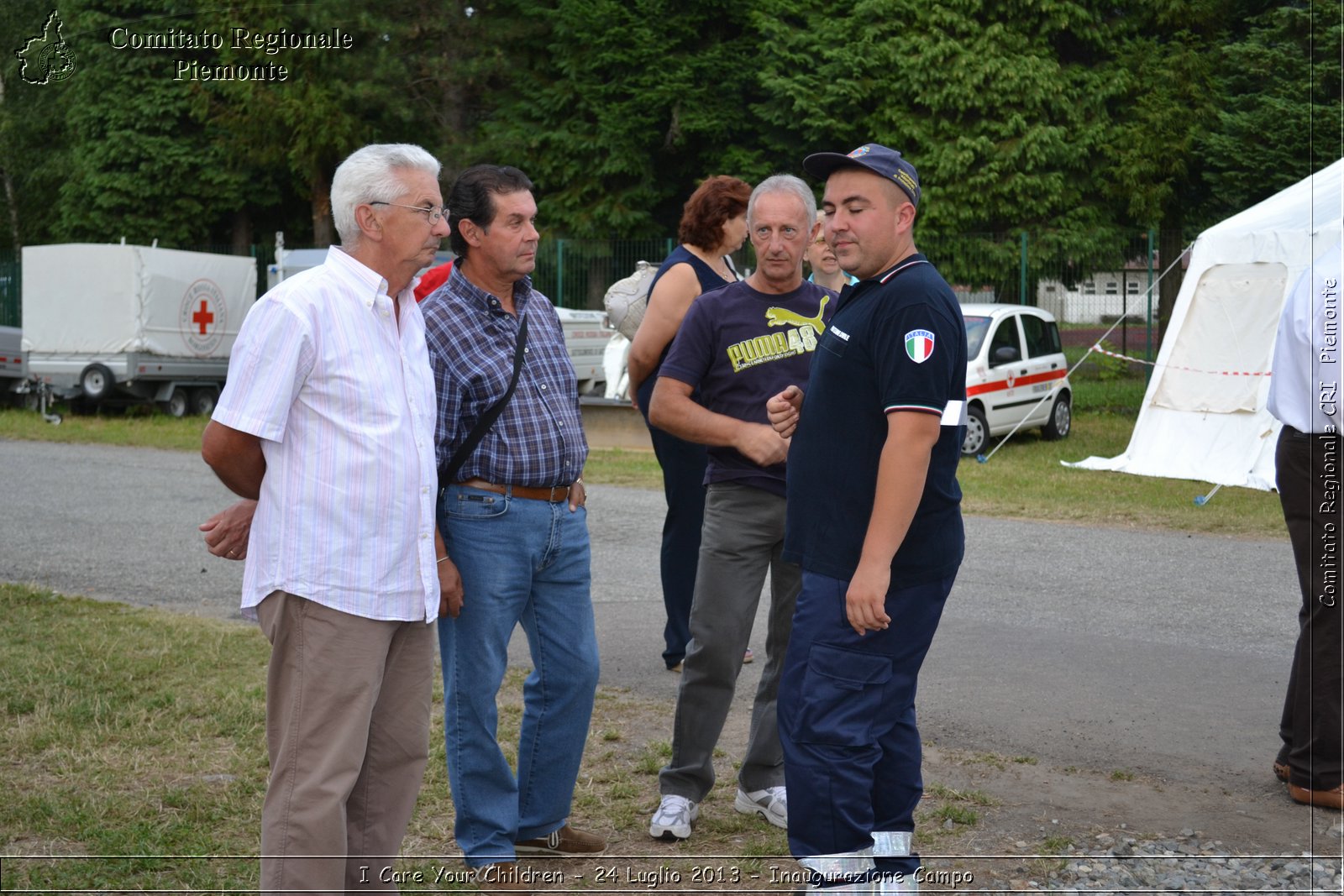 I Care Your Children - 24 Luglio 2013 - Inaugurazione Campo - Croce Rossa Italiana - Comitato Regionale del Piemonte