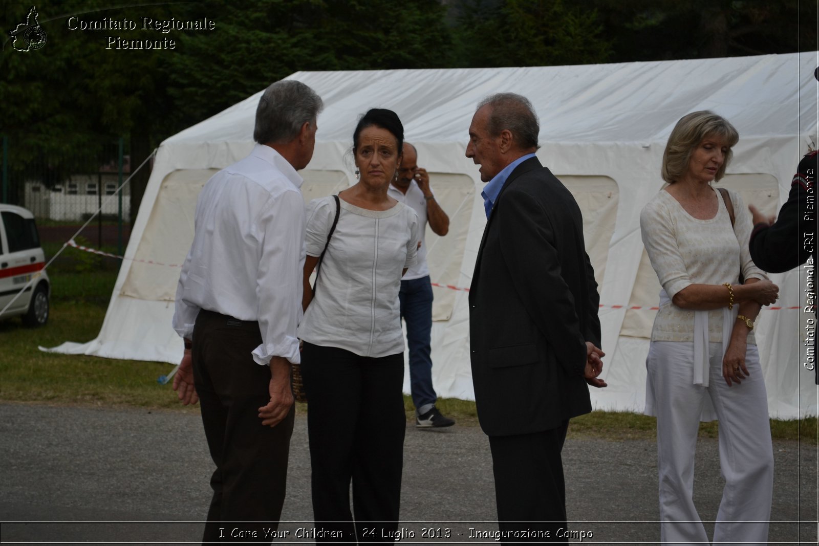 I Care Your Children - 24 Luglio 2013 - Inaugurazione Campo - Croce Rossa Italiana - Comitato Regionale del Piemonte