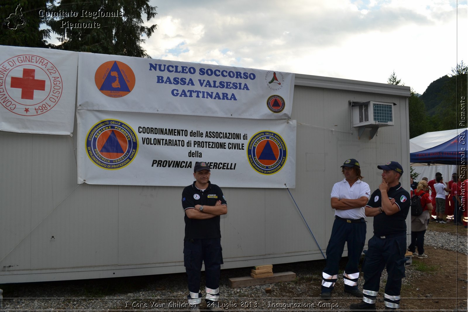 I Care Your Children - 24 Luglio 2013 - Inaugurazione Campo - Croce Rossa Italiana - Comitato Regionale del Piemonte