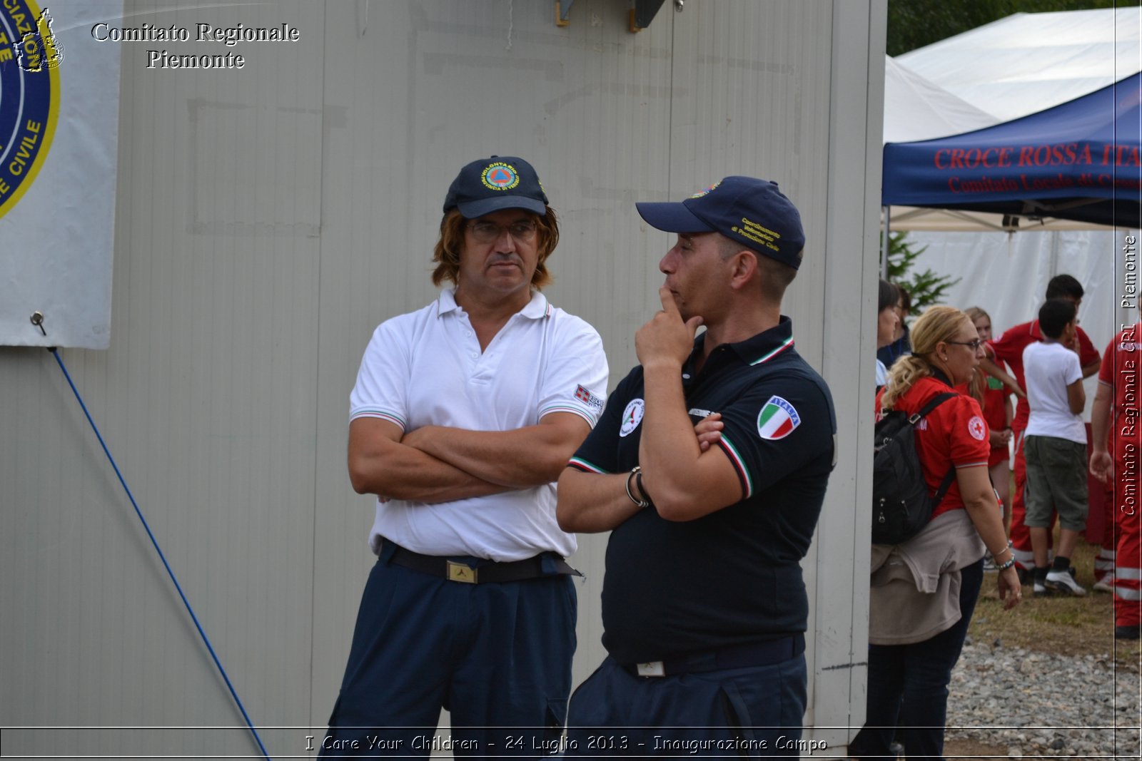 I Care Your Children - 24 Luglio 2013 - Inaugurazione Campo - Croce Rossa Italiana - Comitato Regionale del Piemonte