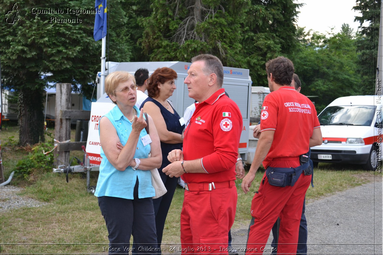 I Care Your Children - 24 Luglio 2013 - Inaugurazione Campo - Croce Rossa Italiana - Comitato Regionale del Piemonte