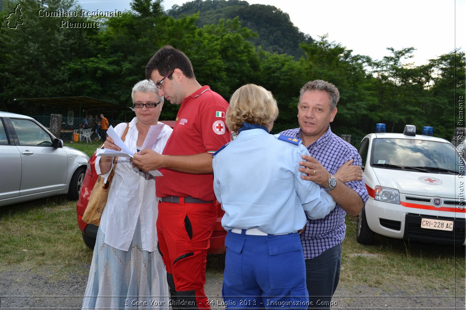 I Care Your Children - 24 Luglio 2013 - Inaugurazione Campo - Croce Rossa Italiana - Comitato Regionale del Piemonte