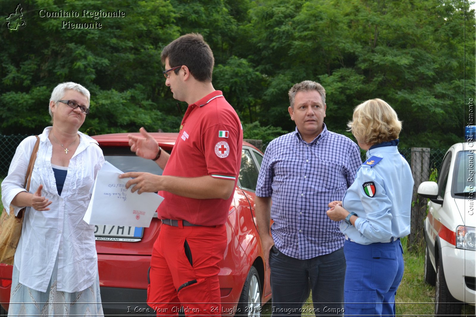 I Care Your Children - 24 Luglio 2013 - Inaugurazione Campo - Croce Rossa Italiana - Comitato Regionale del Piemonte