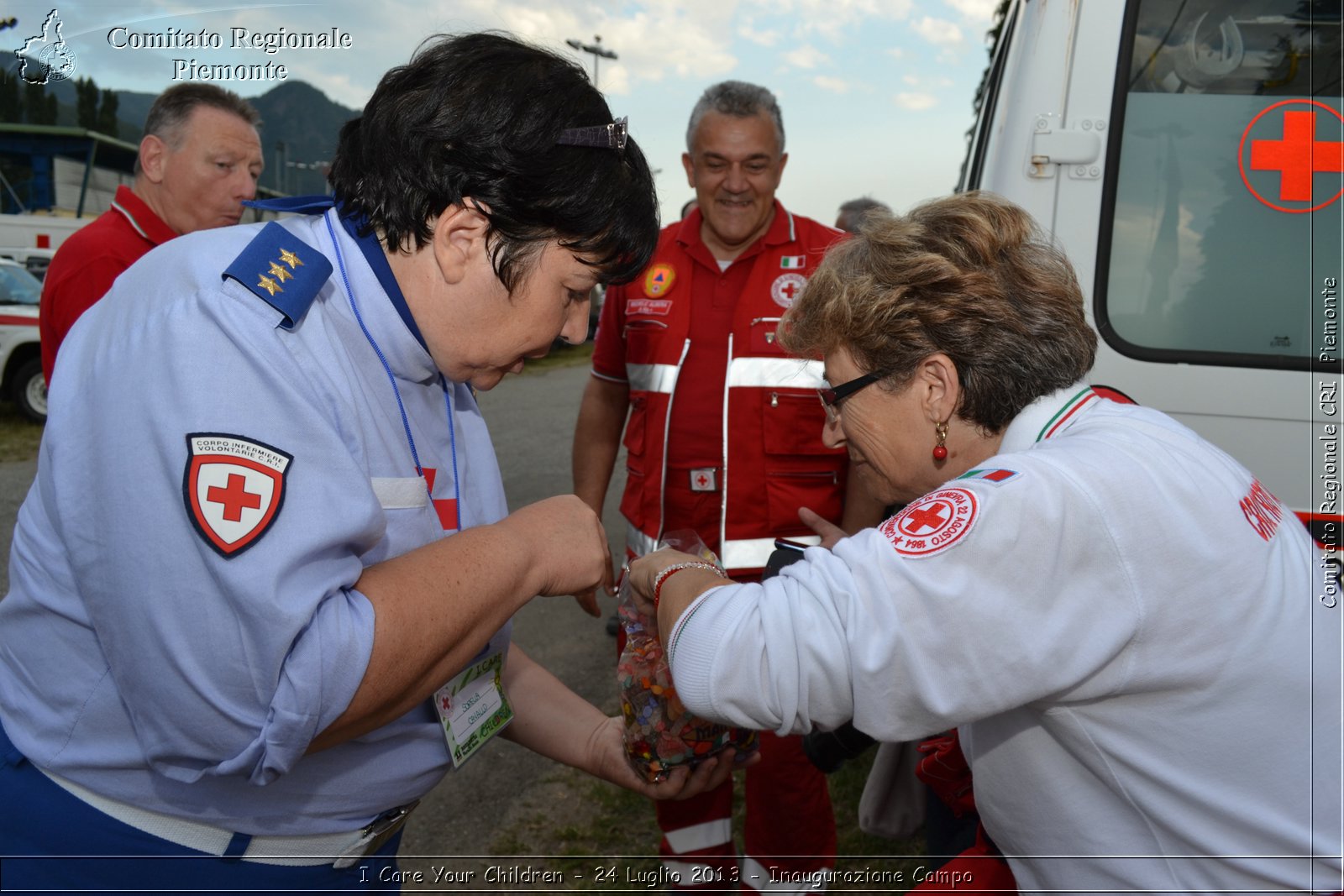 I Care Your Children - 24 Luglio 2013 - Inaugurazione Campo - Croce Rossa Italiana - Comitato Regionale del Piemonte