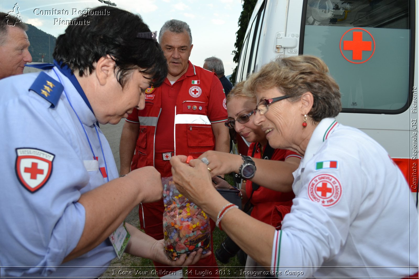 I Care Your Children - 24 Luglio 2013 - Inaugurazione Campo - Croce Rossa Italiana - Comitato Regionale del Piemonte