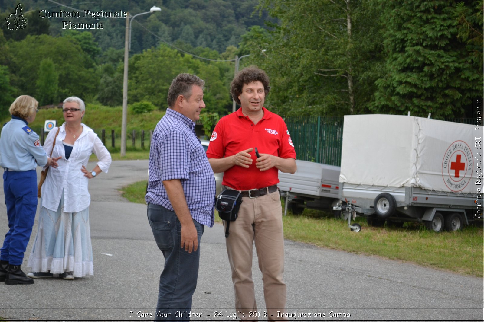 I Care Your Children - 24 Luglio 2013 - Inaugurazione Campo - Croce Rossa Italiana - Comitato Regionale del Piemonte