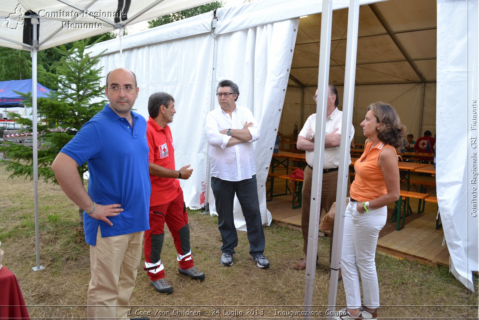 I Care Your Children - 24 Luglio 2013 - Inaugurazione Campo - Croce Rossa Italiana - Comitato Regionale del Piemonte