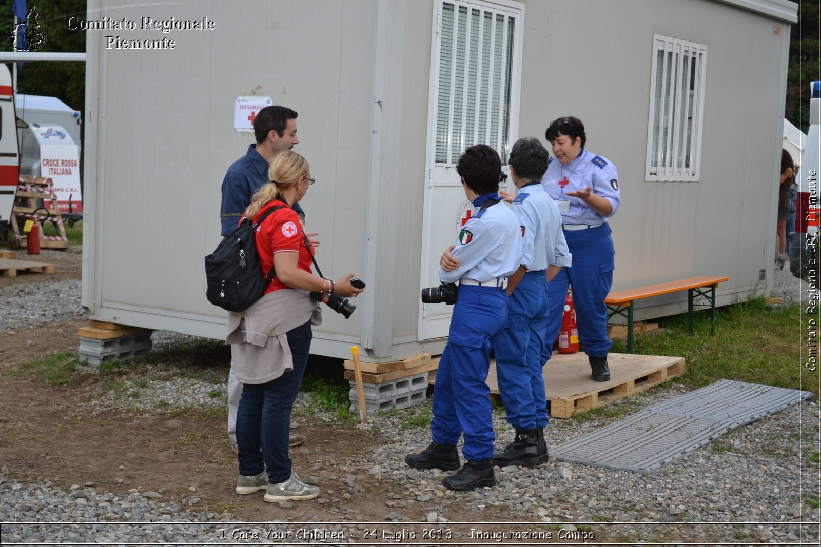 I Care Your Children - 24 Luglio 2013 - Inaugurazione Campo - Croce Rossa Italiana - Comitato Regionale del Piemonte