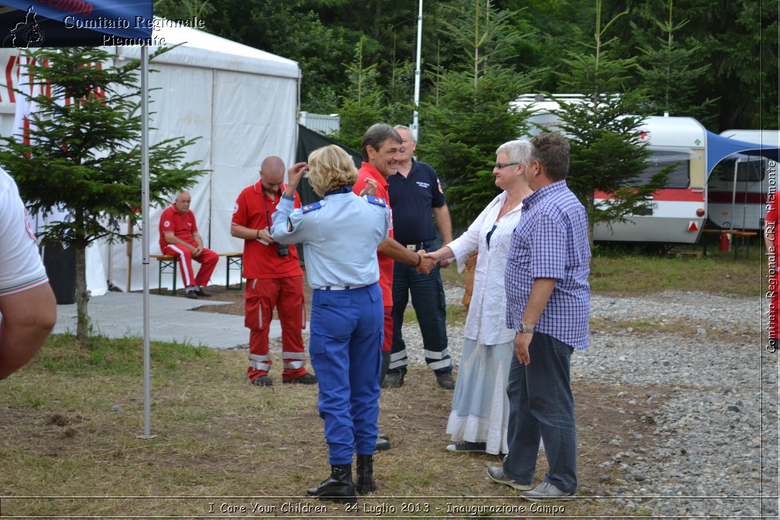 I Care Your Children - 24 Luglio 2013 - Inaugurazione Campo - Croce Rossa Italiana - Comitato Regionale del Piemonte