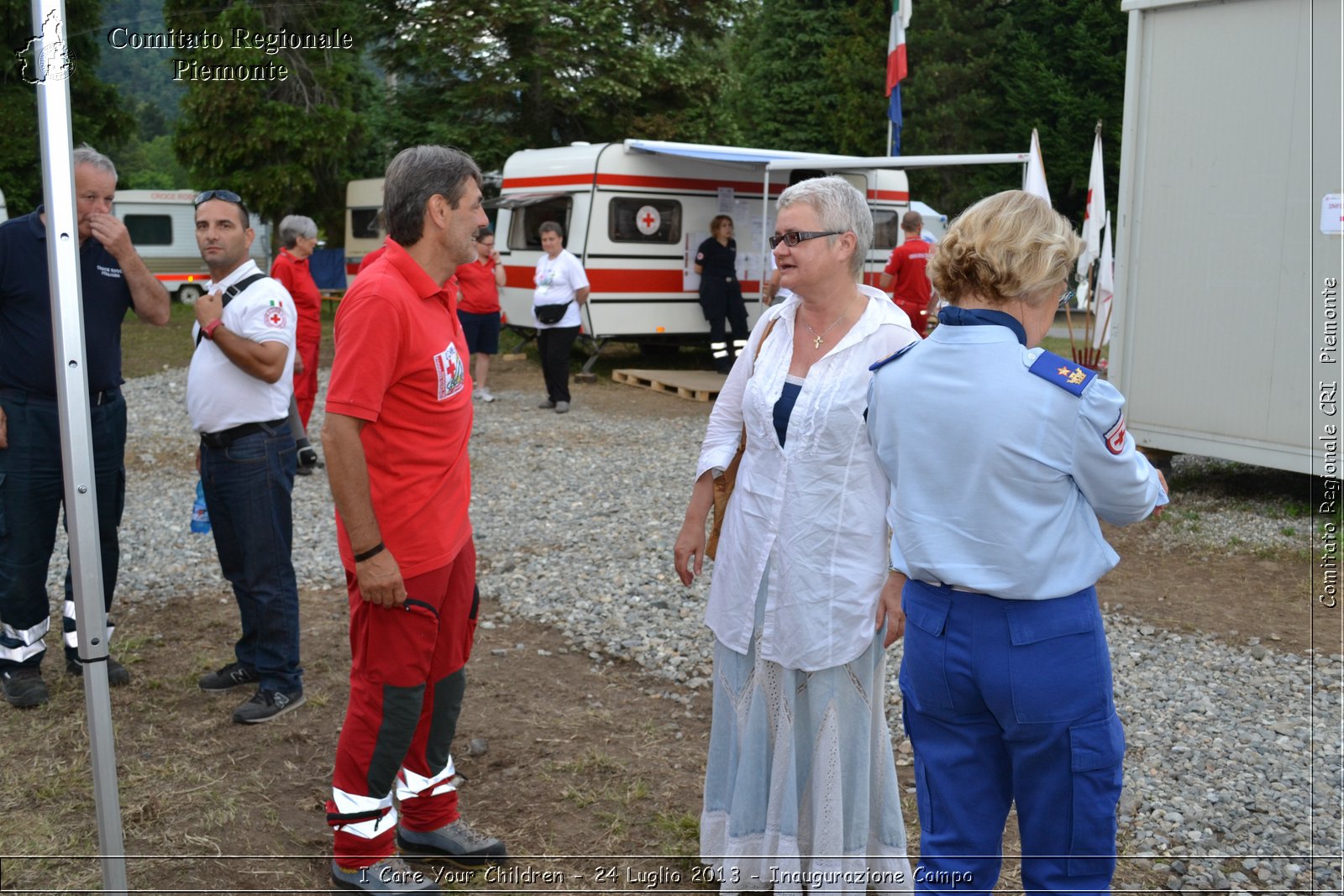 I Care Your Children - 24 Luglio 2013 - Inaugurazione Campo - Croce Rossa Italiana - Comitato Regionale del Piemonte