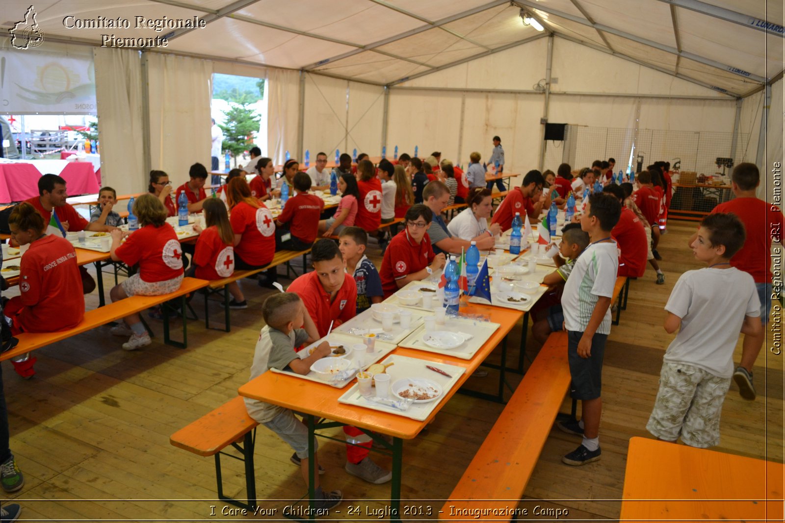 I Care Your Children - 24 Luglio 2013 - Inaugurazione Campo - Croce Rossa Italiana - Comitato Regionale del Piemonte