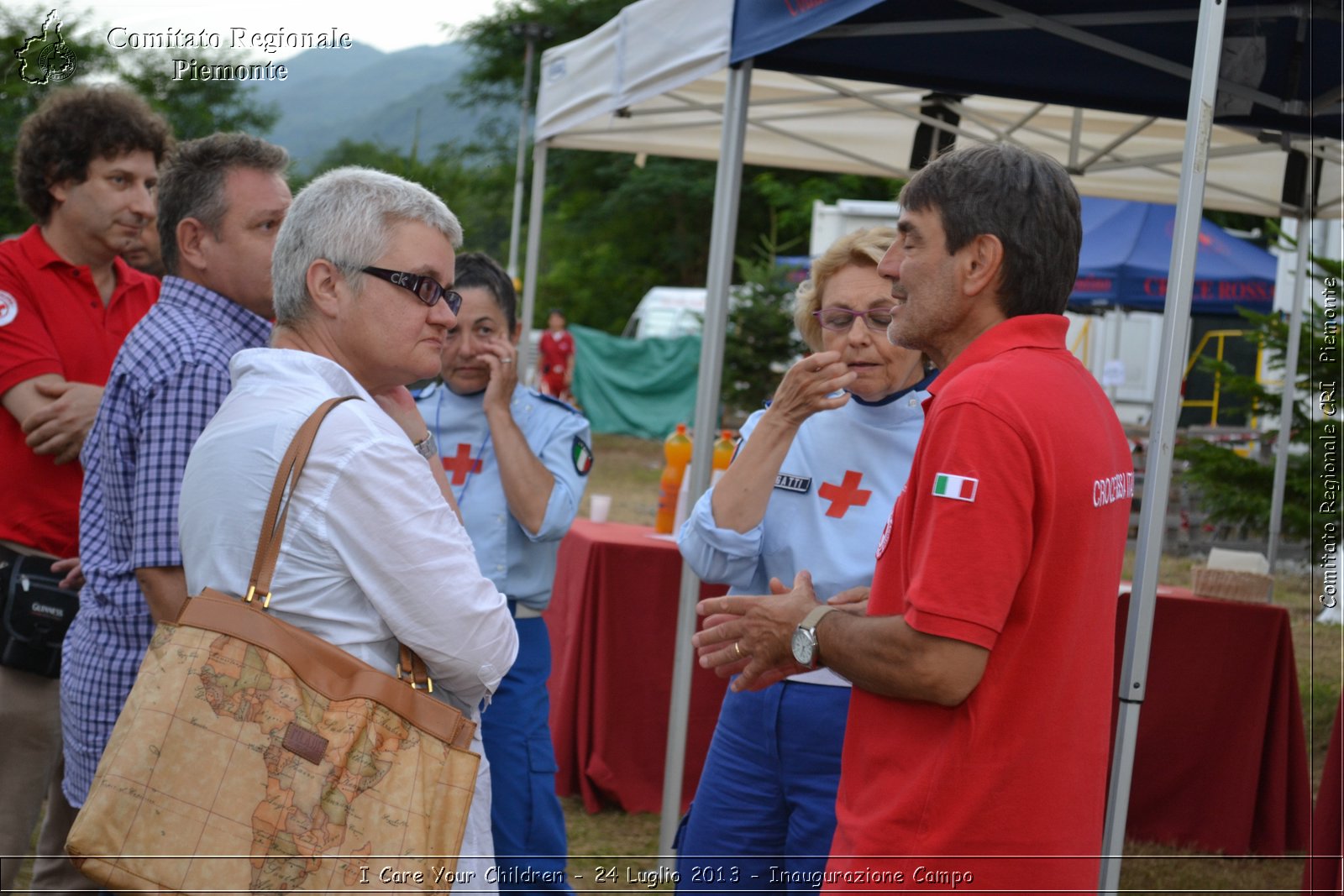 I Care Your Children - 24 Luglio 2013 - Inaugurazione Campo - Croce Rossa Italiana - Comitato Regionale del Piemonte