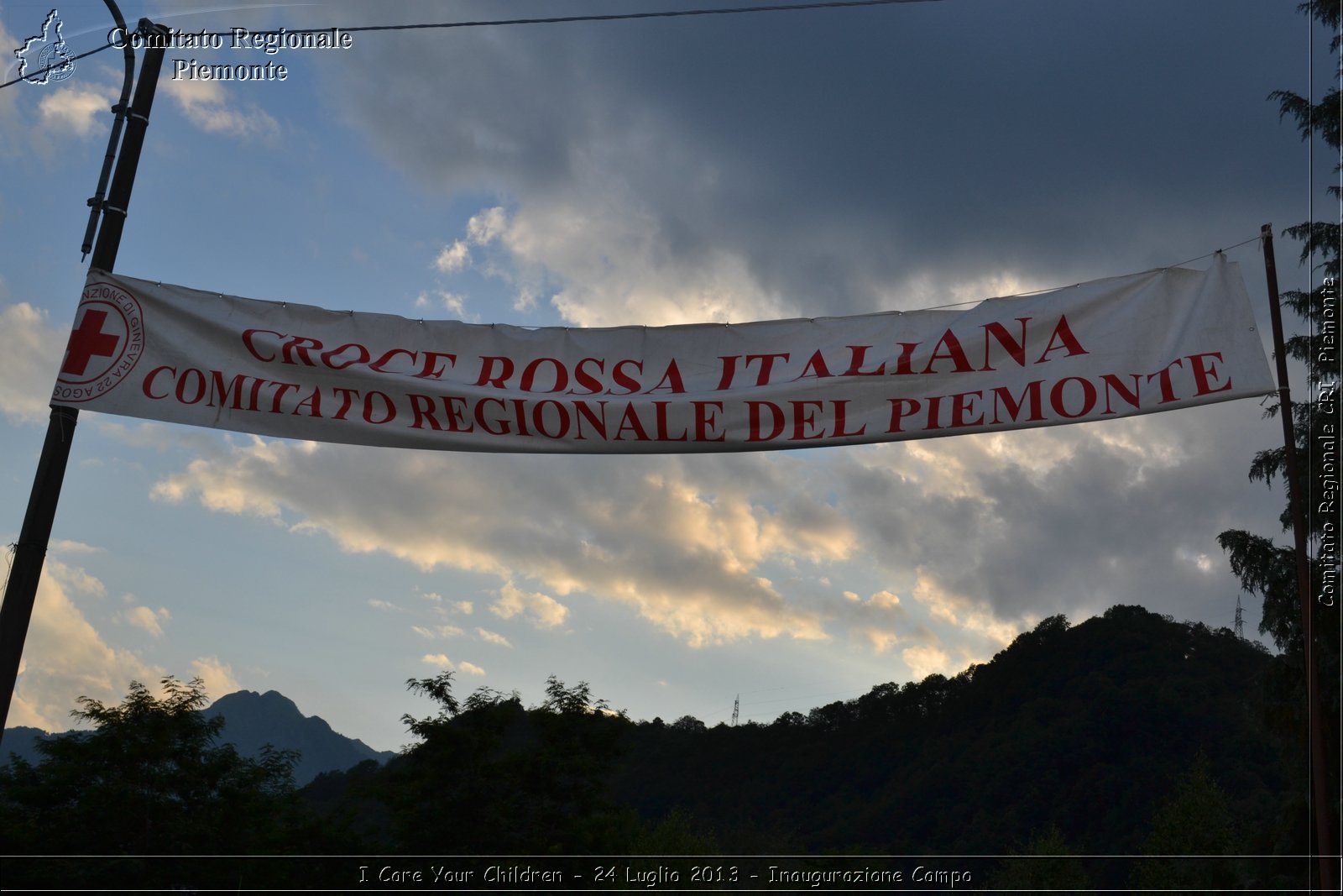 I Care Your Children - 24 Luglio 2013 - Inaugurazione Campo - Croce Rossa Italiana - Comitato Regionale del Piemonte