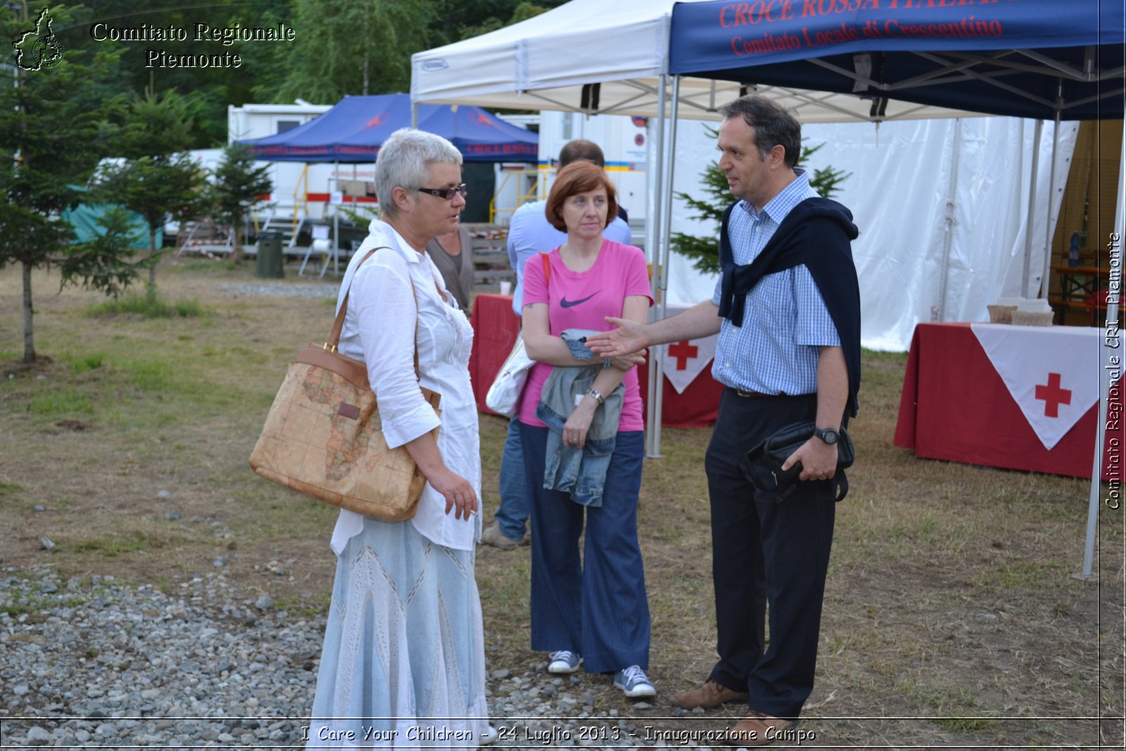 I Care Your Children - 24 Luglio 2013 - Inaugurazione Campo - Croce Rossa Italiana - Comitato Regionale del Piemonte