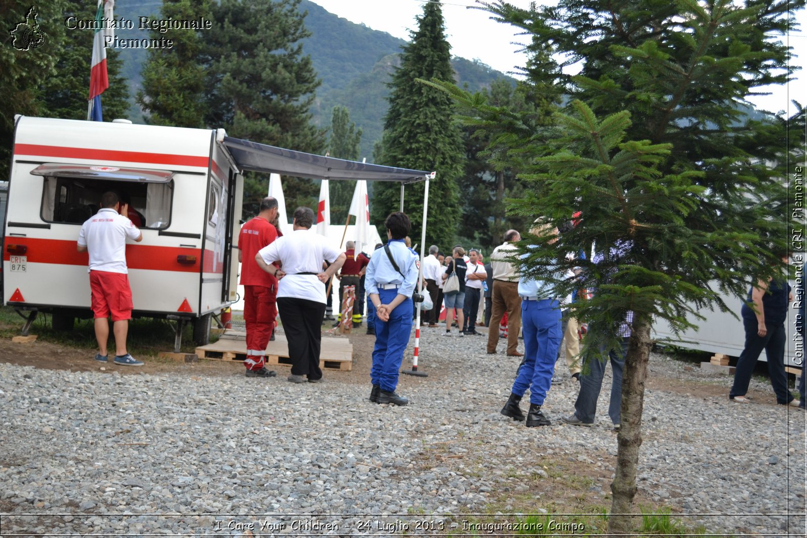 I Care Your Children - 24 Luglio 2013 - Inaugurazione Campo - Croce Rossa Italiana - Comitato Regionale del Piemonte