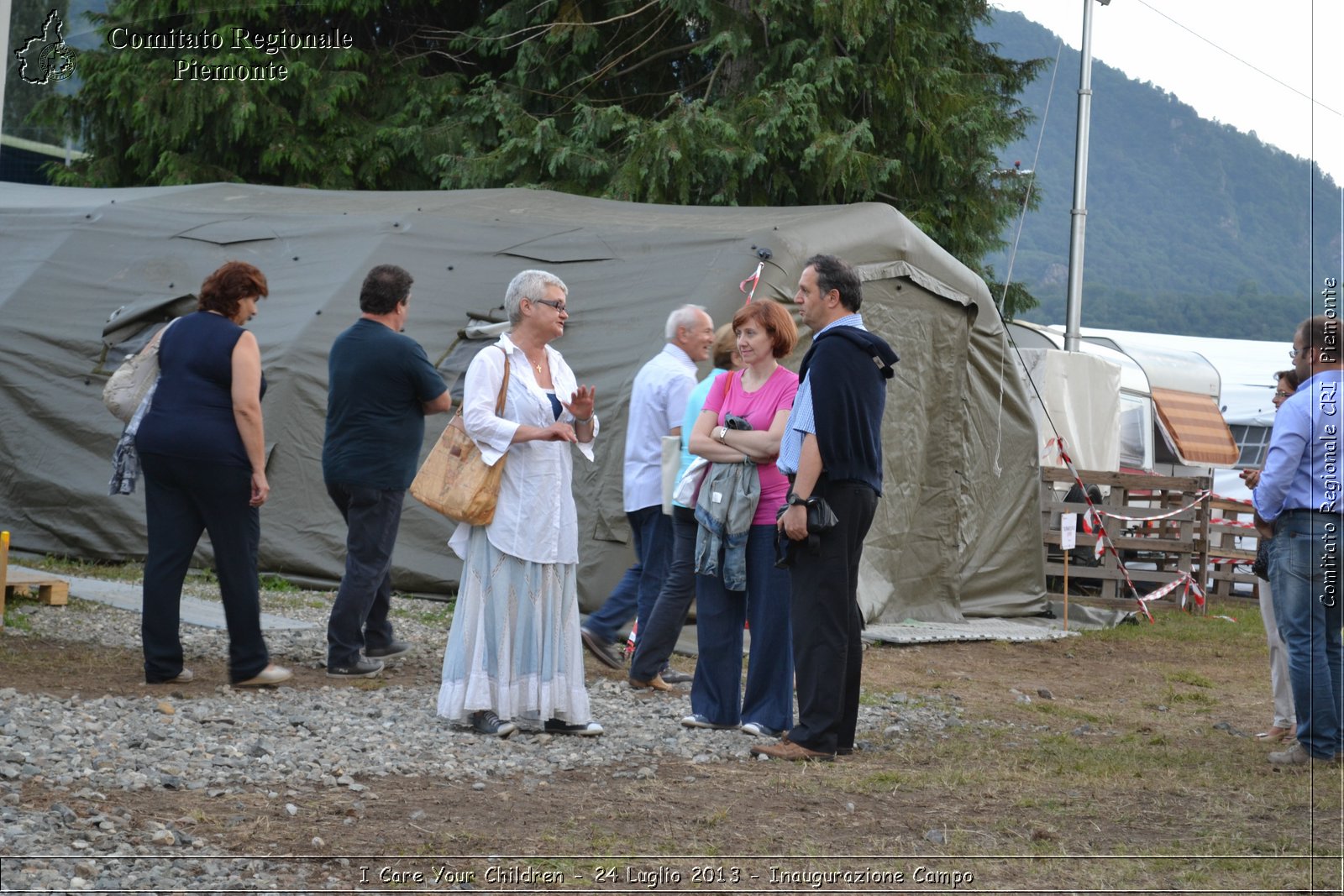 I Care Your Children - 24 Luglio 2013 - Inaugurazione Campo - Croce Rossa Italiana - Comitato Regionale del Piemonte