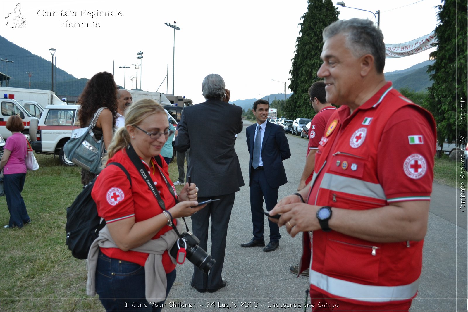 I Care Your Children - 24 Luglio 2013 - Inaugurazione Campo - Croce Rossa Italiana - Comitato Regionale del Piemonte