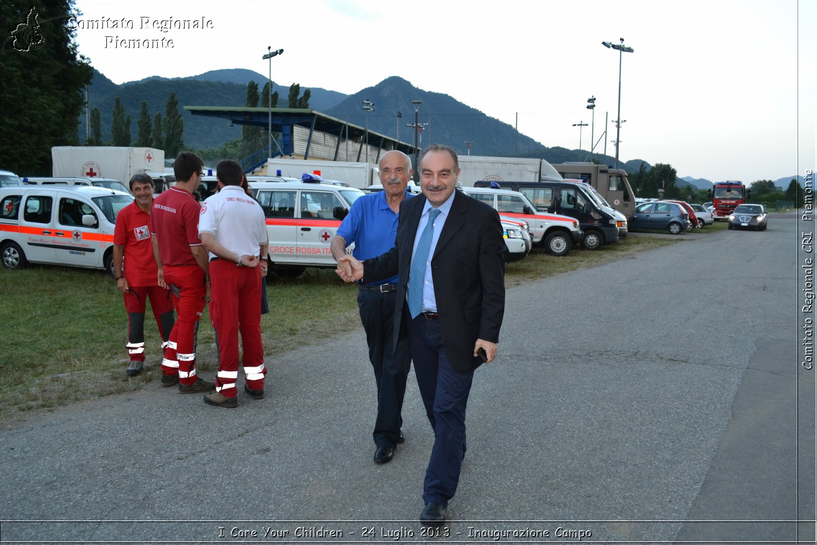 I Care Your Children - 24 Luglio 2013 - Inaugurazione Campo - Croce Rossa Italiana - Comitato Regionale del Piemonte