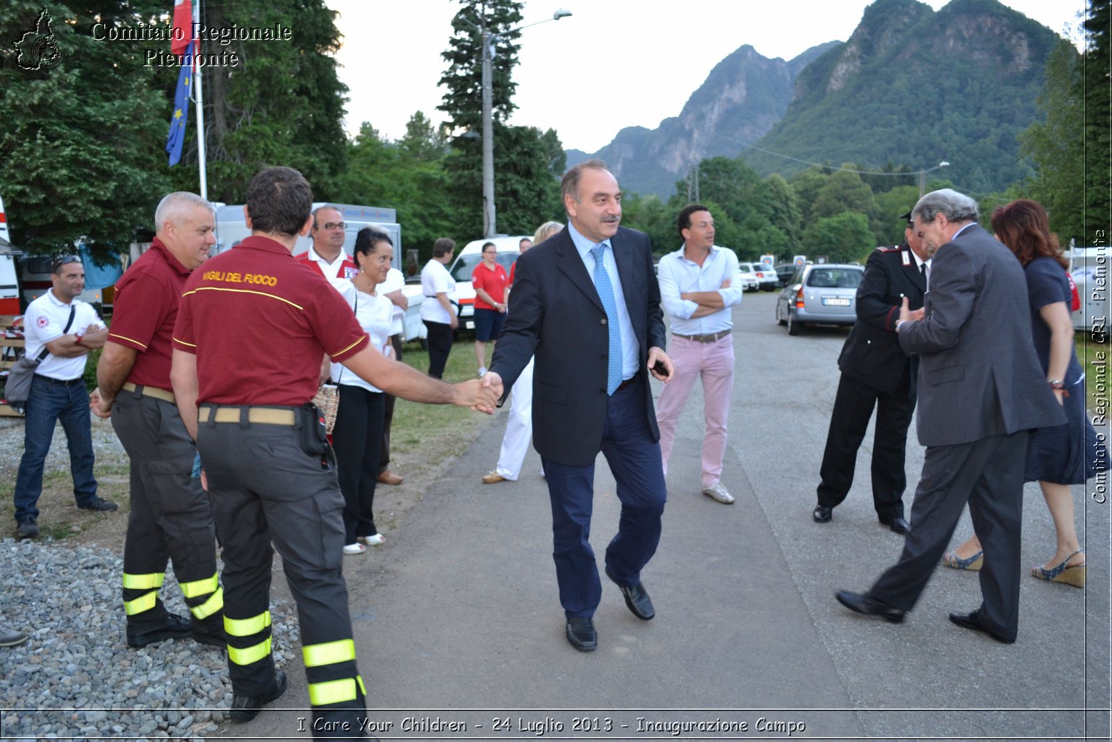 I Care Your Children - 24 Luglio 2013 - Inaugurazione Campo - Croce Rossa Italiana - Comitato Regionale del Piemonte